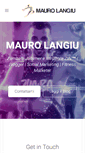 Mobile Screenshot of maurolangiu.com